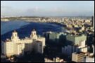 Air View of El Hotel Nacional in El Vedado in Havana.