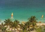View of Playas del Este. the beach east of Havana.