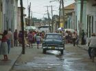 Las calles de La Habana vieja en la ciudad de La Habana, Cuba.