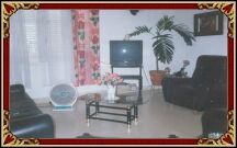  Comfortable and well furnished living room with TV which you can share with the owners.  